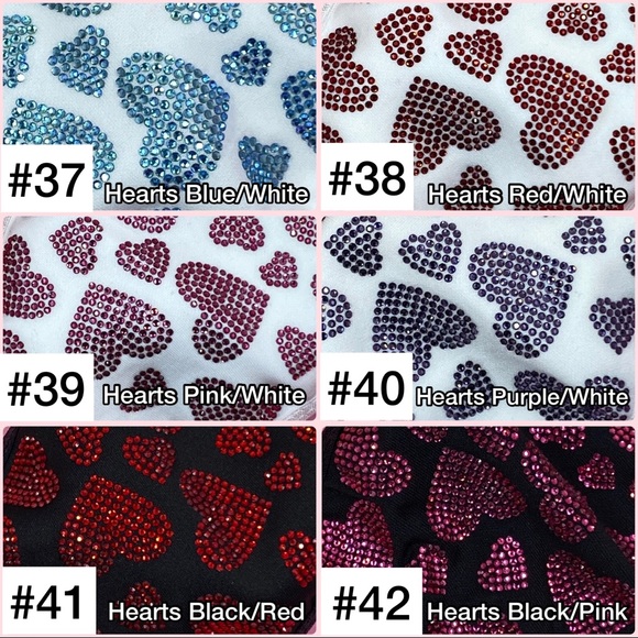 Spread the Love ( 3 Set ) Crystal Face Masks - Picture 8 of 12